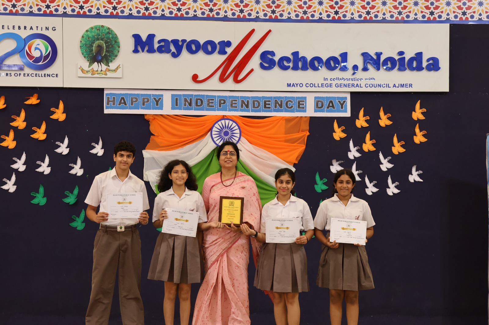 PATRIOTIC FERVOUR PERVADES MAYOOR 